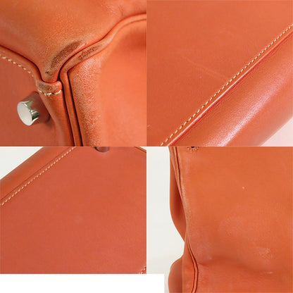 Hermes Kelly 32 Rosie Silver Swift Retourne 2-Way Shoulder Bag — view 5