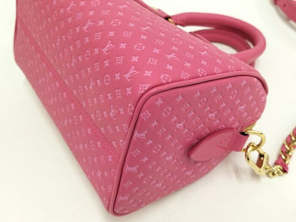 Louis Vuitton Speedy 20bandouliere Nano Monogram Handbag M22286