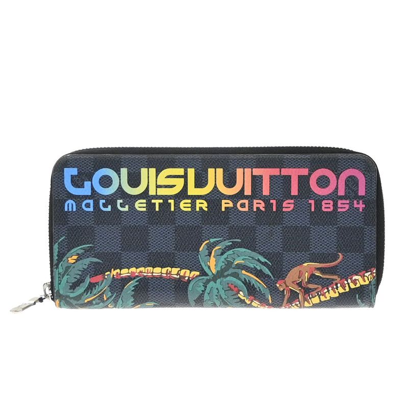 Louis Vuitton Zippy Wallet Jungle Print Vertical N60120 79ka957
