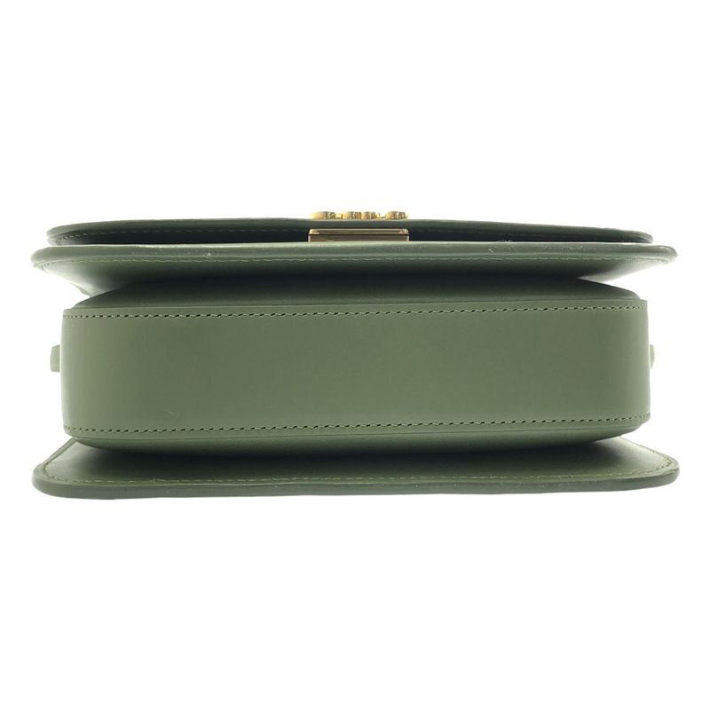Loewe - Goya Anagram Logo Leather Small Shoulder Bag - Green - Women