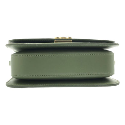 Loewe - Goya Anagram Logo Leather Small Shoulder Bag - Green - Women