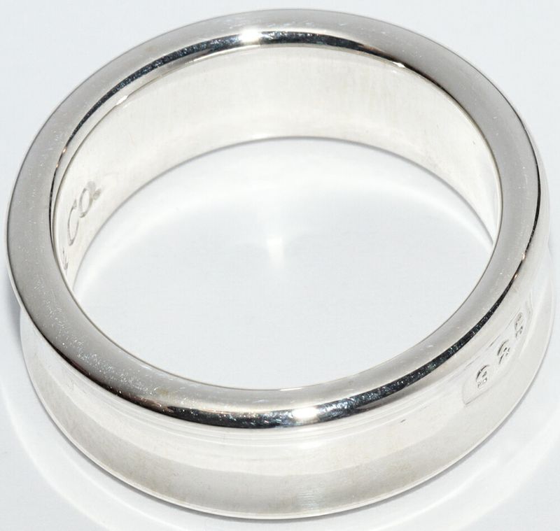 Tiffany & Co Ring SV 1837ring Medium Width 68mm (027in)