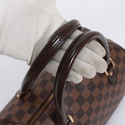 Louis Vuitton Rivera MM Damier Ebene Damier Ebene Leather × PVC Brown Handbag