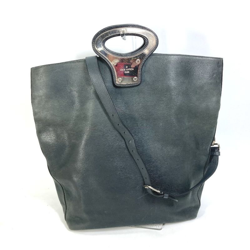 Louis Vuitton Shoulder Bag Cuir Epi NS Leather Noir Black