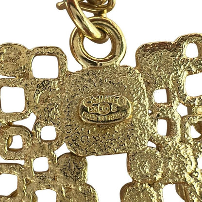 Chanel Ribbon Motif Necklace