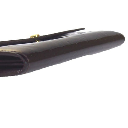 Louis Vuitton M93524 Vernis Portefeuille Sarah Long Wallet With Two-fold Zipper