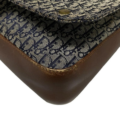 Dior/christian Dior Shoulder Bag Street Chictrotter Navy And Ivory And Dark