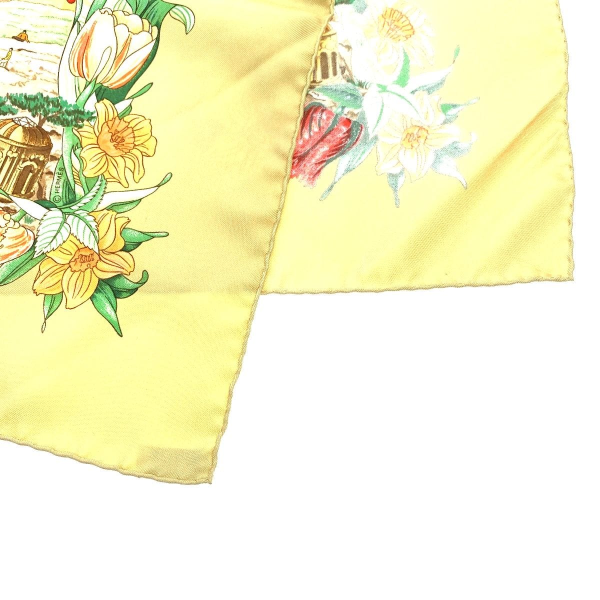Hermes Silk Scarf Carre90 Au Pays de Cocagne "in Paradise"