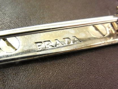 Prada Leather Fish Pin Brooch Pin Brooch Pin Badge Accessories Khaki And
