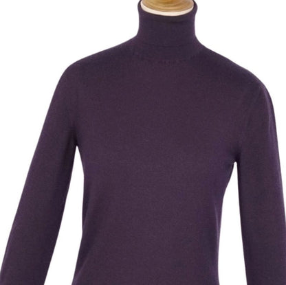 Celine Knit Sweater High Neck Cashmere Top