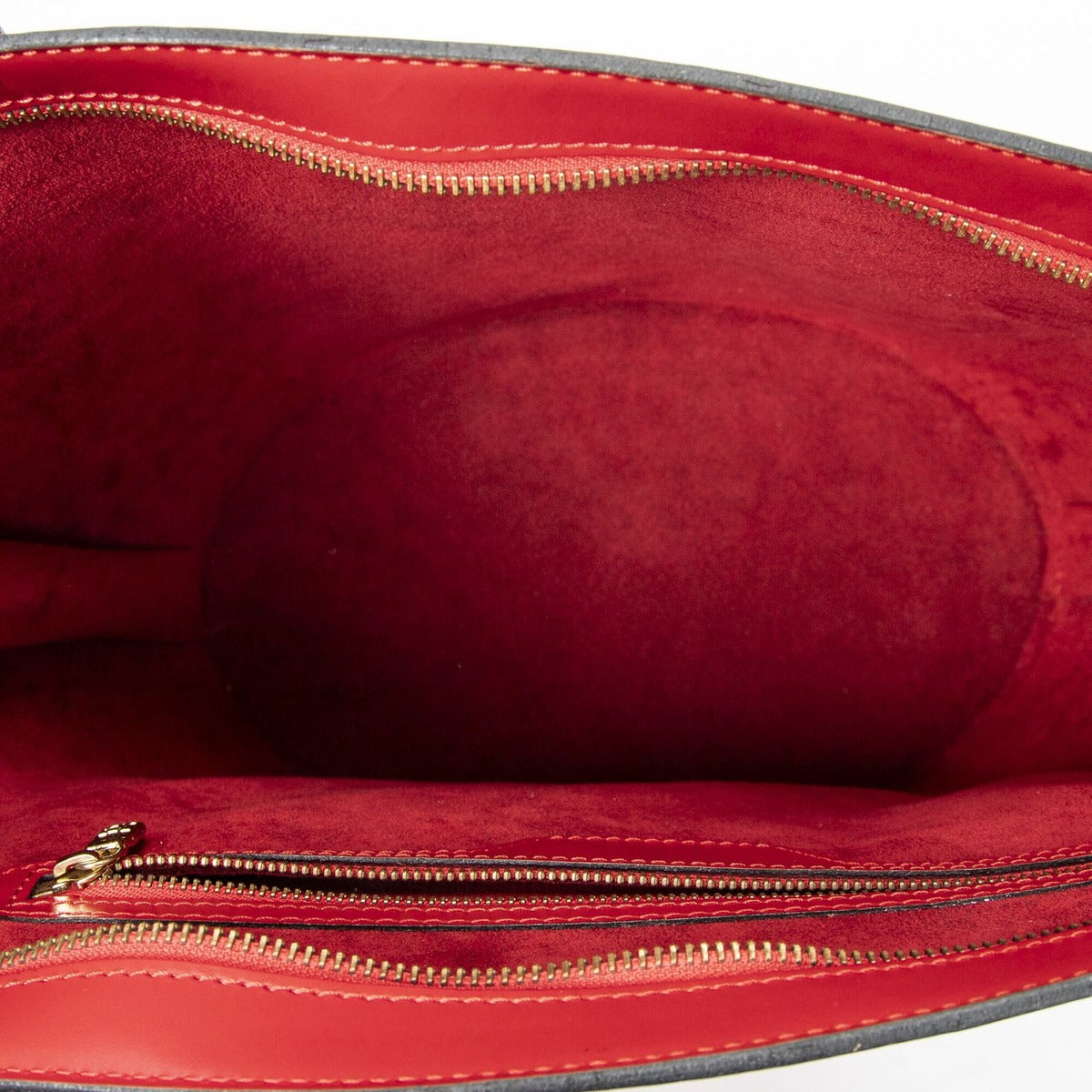 Louis Vuitton Saint Jacques Shopping Red Epi — view 9