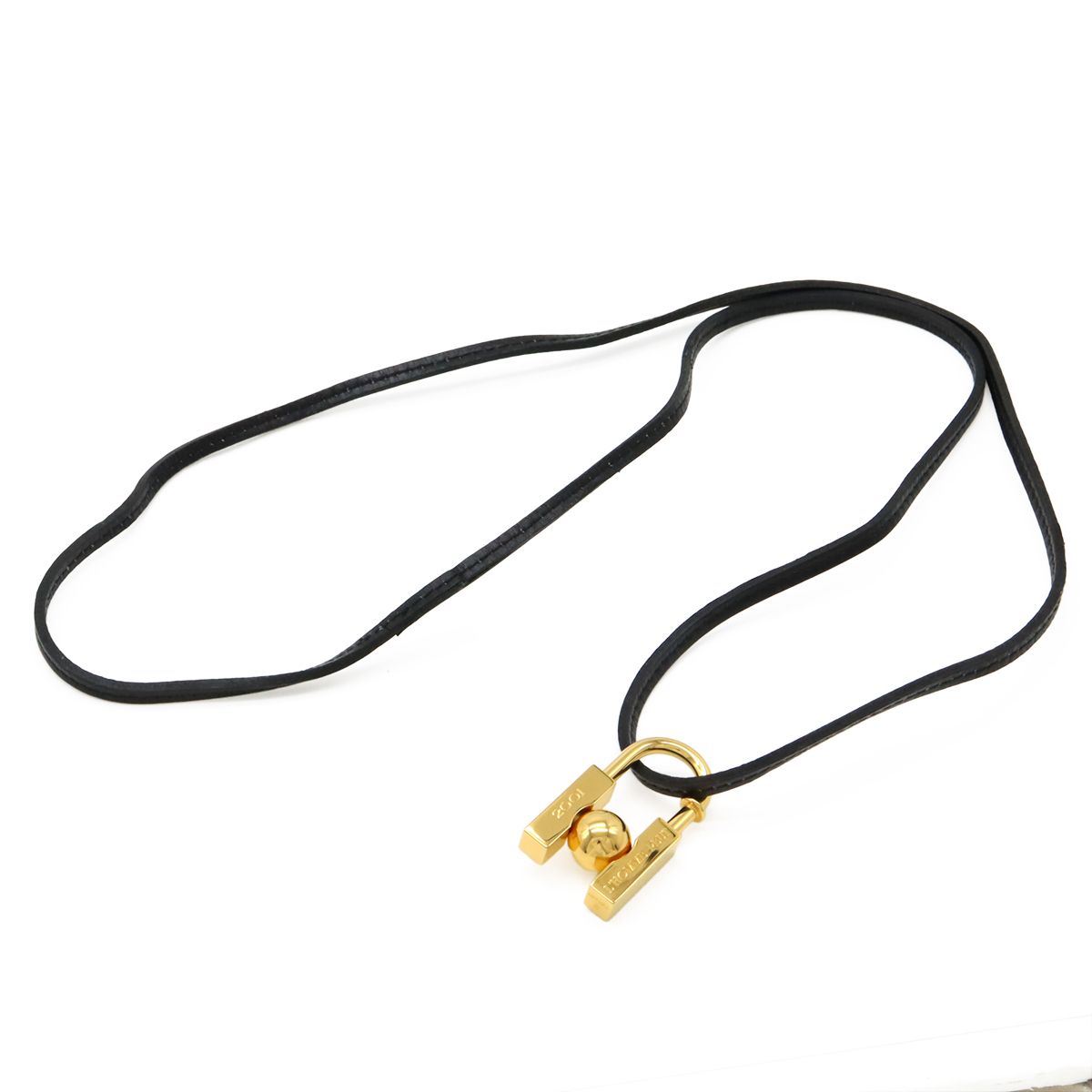 Hermes Cadenas H Motif Necklace Pendant Lanier Key Holder Seeking The Beauty Of