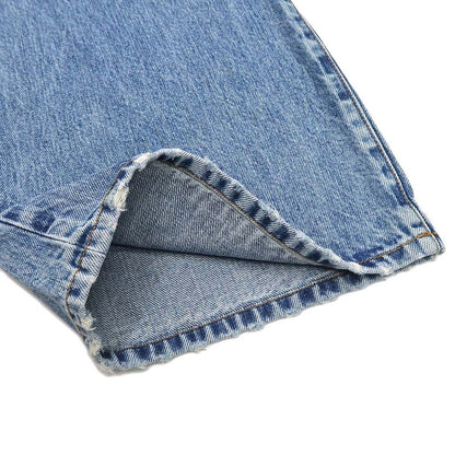 Gucci Denim Pants Damaged Processing 27 Size Light Blue Women's Apparel