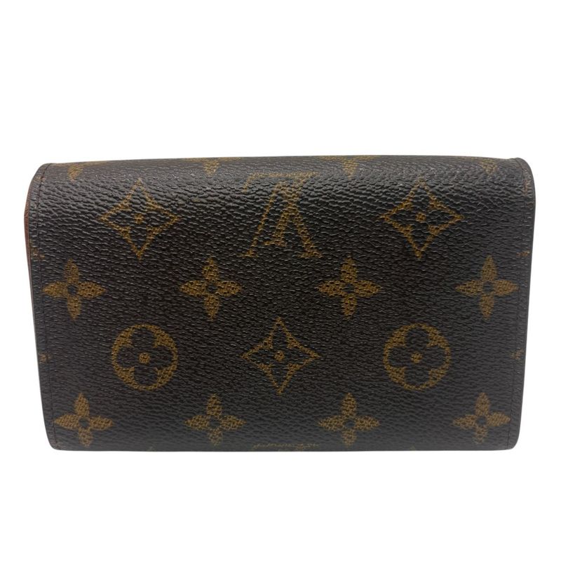 3146 Louis Vuitton Porte Monet Vieux Trésor Monogram M61730 Foldable Wallet