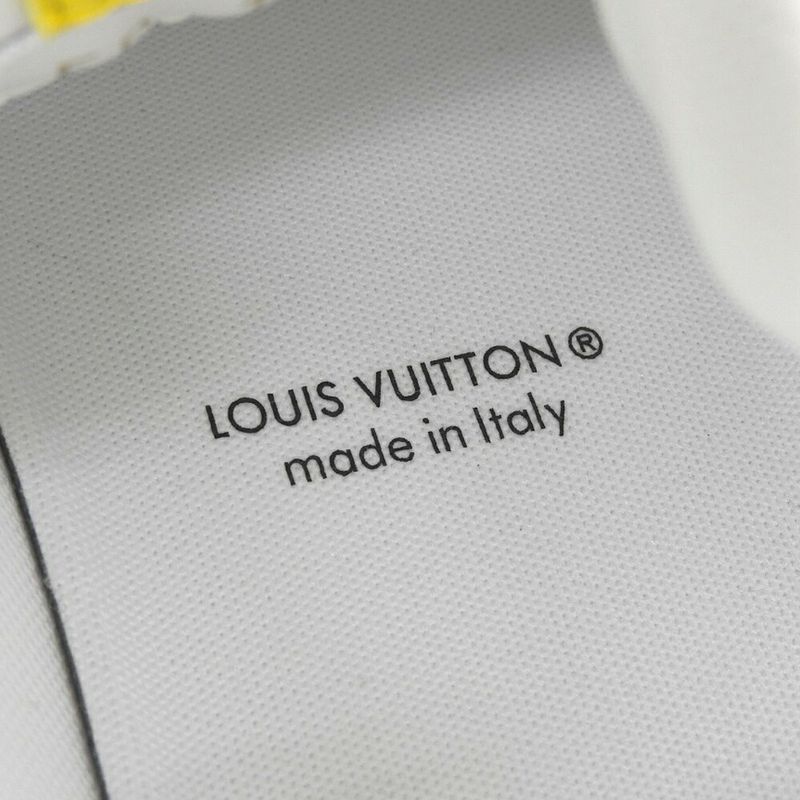 Unused With Box Louis Vuitton 2023 Yayoi Kusama Collaboration Trainer Line Low