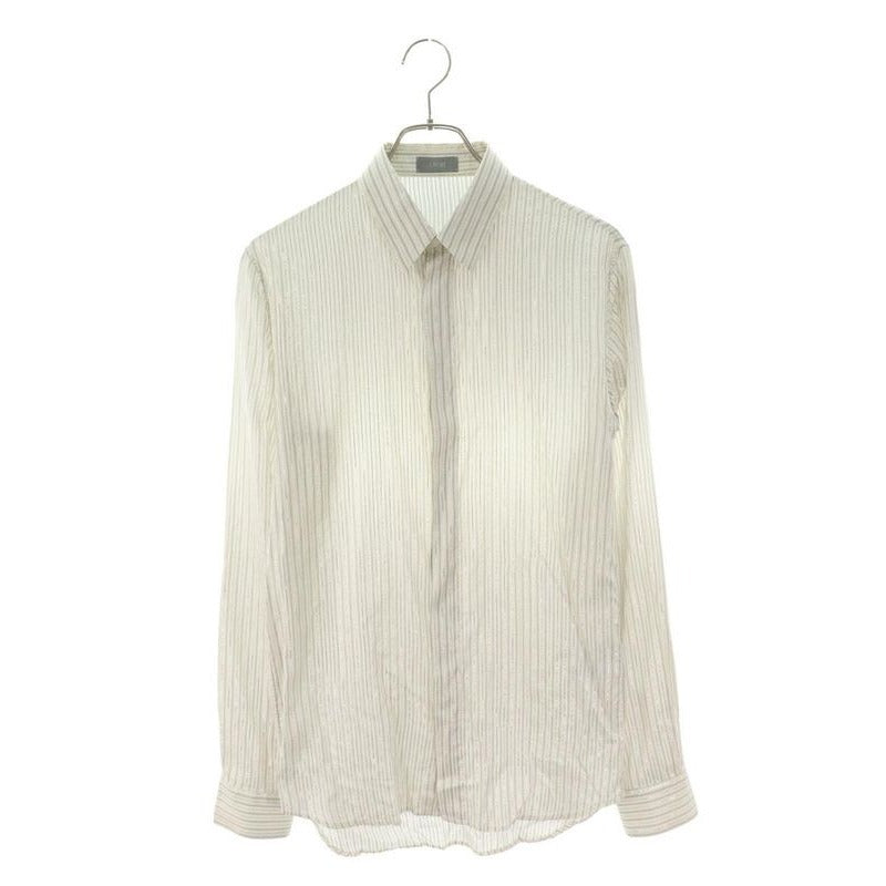 Dior 923 C501 W8446 Striped Long Sleeve Shirt Men 38