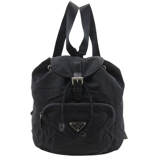 Prada Nylon Black Backpack Daypack