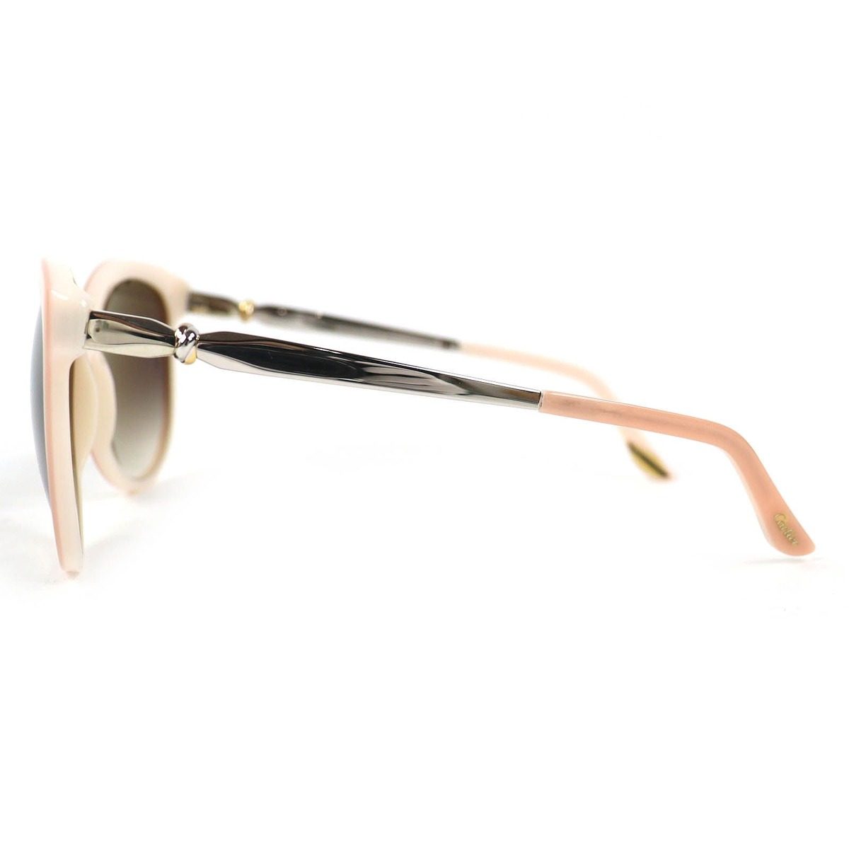 Cartier Trinity Logo Sunglasses Eyewear Pale Pink — view 3