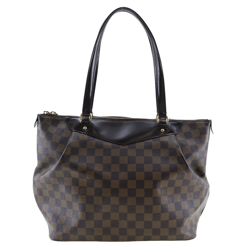 Louis Vuitton Westminster GM N41103 Damier Canvas Brown Dr0193 Ladies Shoulder