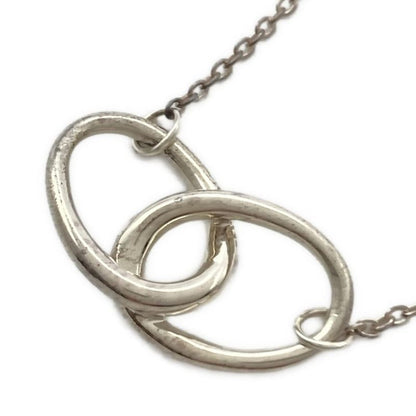 Tiffany & Co Necklace Double Loop Silver