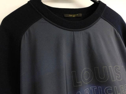 Louis Vuitton Rm162 JUJ Hay81w - Size L Sweatshirt Trainers Men's Navy Logo