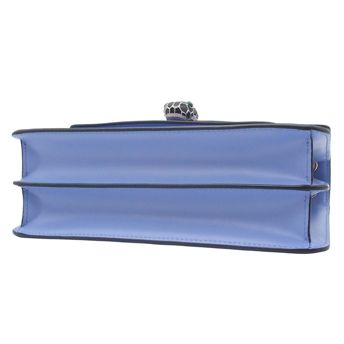 Bvlgari Serpenti Forever Chain Shoulder Bag Lavender Leather — view 4