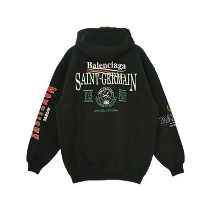 Balenciaga Hoodie Cotton Black — view 2