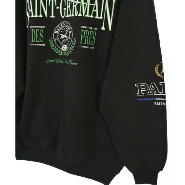 Balenciaga Hoodie Cotton Black — view 5