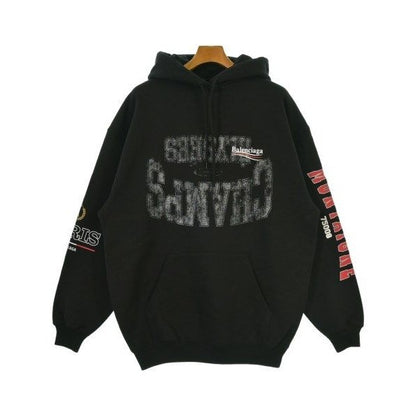 Balenciaga Hoodie Cotton Black