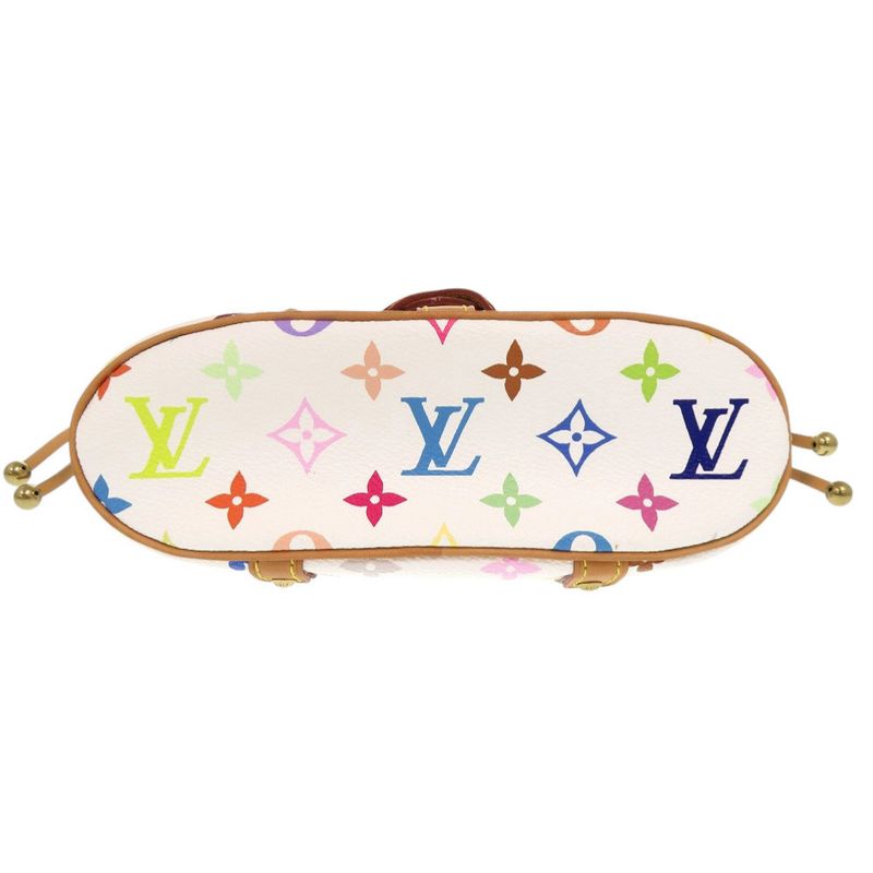 Louis Vuitton Theda PM Monogram Multicolor Bron M92348 Handbag LV 1372 Louis