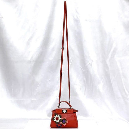 Fendi 2 way Bag Micro Peekaboo F21342 Red