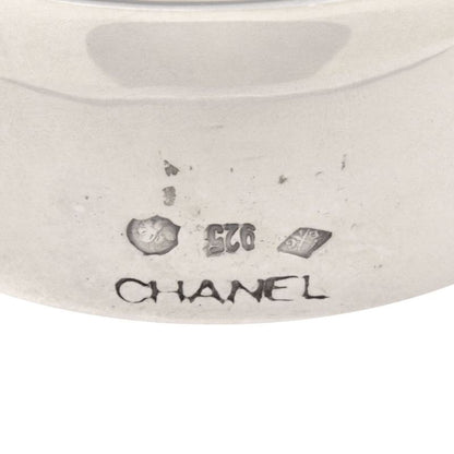 Chanel Logo Motif Ring Size Approx 13 Sv925 163g