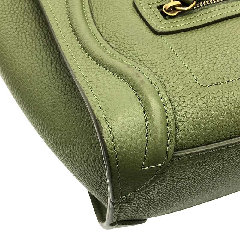 Celine Nano Luggage Handbag - 15LK - Nano - Khaki - Women