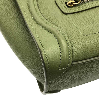 Celine Nano Luggage Handbag - 15LK - Nano - Khaki - Women