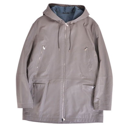 Hermes Jacket Leather Zip Up