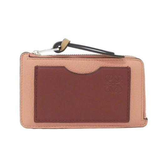Loewe Coin Case Coin Purse Silver