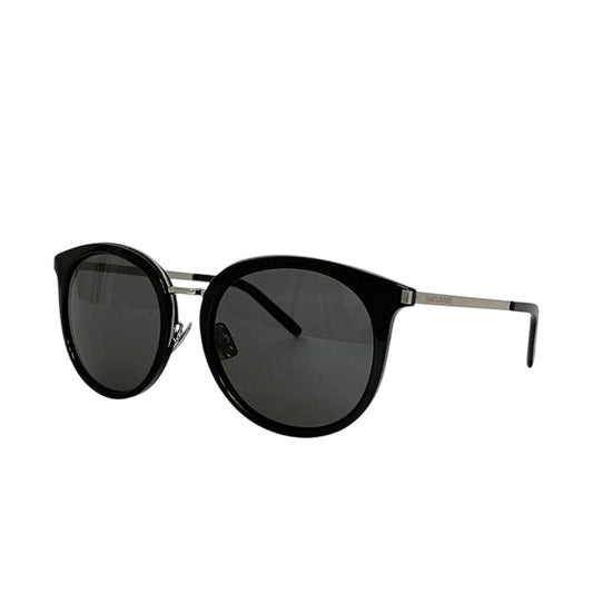 Saint Laurent Sunglasses in Black Silver Sl117