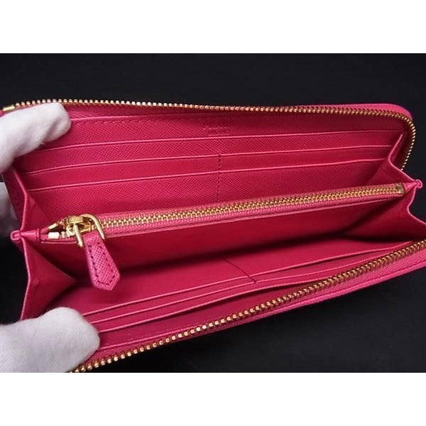 Prada 1 M1183 Tessuto Nylon Quilted L-Shaped Zipper Long Wallet — view 3