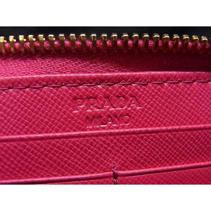 Prada 1 M1183 Tessuto Nylon Quilted L-Shaped Zipper Long Wallet — view 5