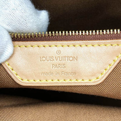 Louis Vuitton M51151 Cabas Mezzo Tote Bag Monogram Canvas Brown Ladies Men