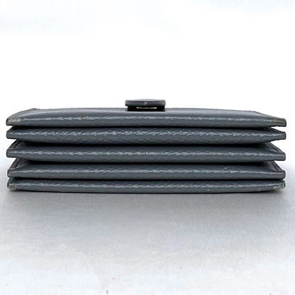 Celine Card Case Accordion Card F21339 Gray Excellent Condition