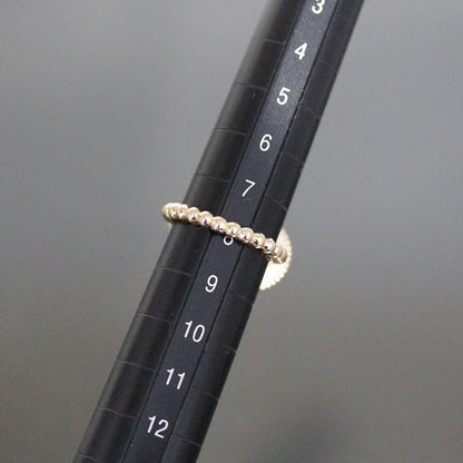 Dior Rose De Van Pave Diamond Ring 750 18K Pink Gold Box And Paper E1112
