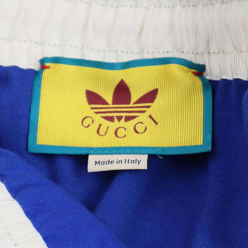 Gucci×adidas Sideline Track Pants 691785 Xjek2 Blue XXL