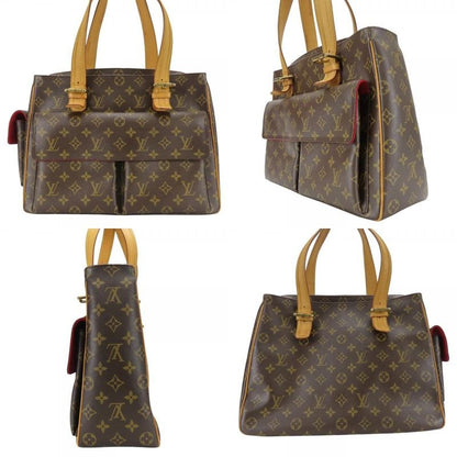 Louis Vuitton Tote Bag Multiply City Monogram Leather Brown Shoulder