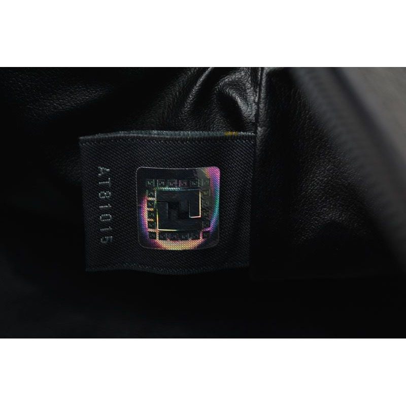 Fendi Cosmetic Pouch Travel Zucchino Black — view 10