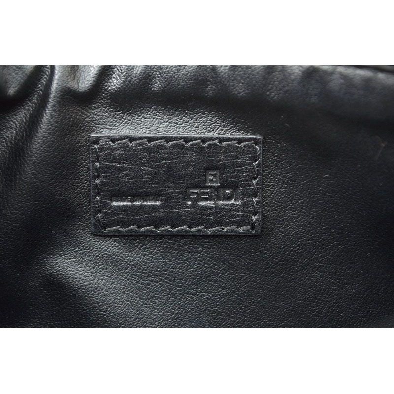 Fendi Cosmetic Pouch Travel Zucchino Black — view 8