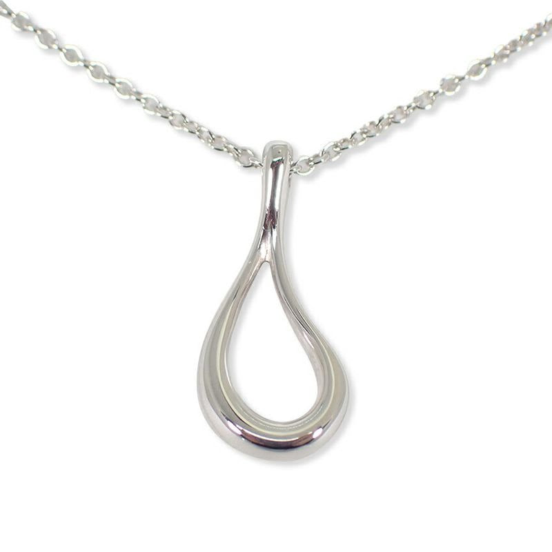 Tiffany & Co 925 Open Teardrop Pendant J123-7