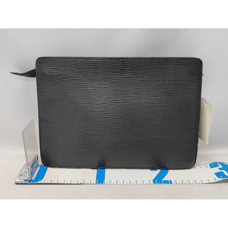 Louis Vuitton Second Bag Pochette Homme Noir Black Epi Leather — view 2