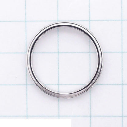 Tiffany & Co Together Milgrain Band Ring Platinum — view 4