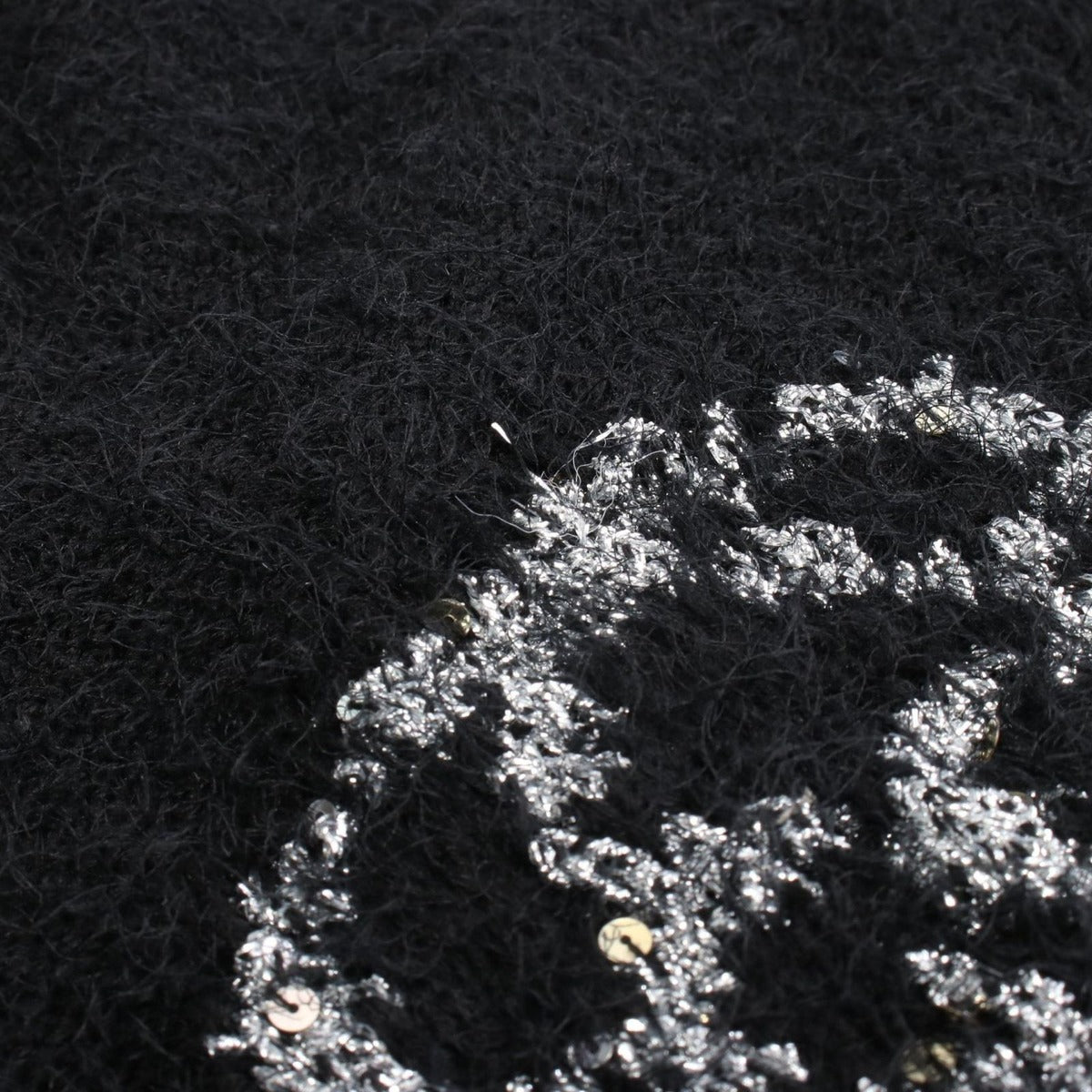 Chanel Knit Camellia Silk Cashmere — view 8